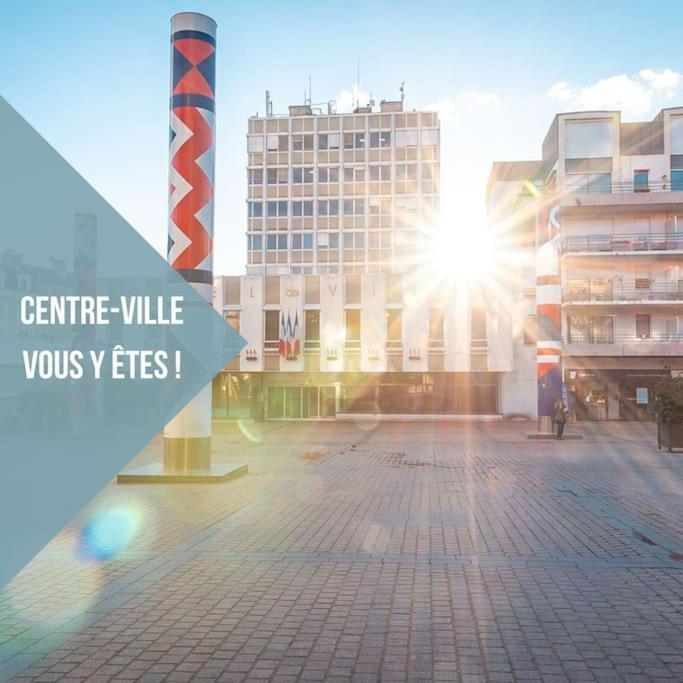 Le Bertrand • Le Raffinement En Coeur De Ville Châteauroux 外观 照片